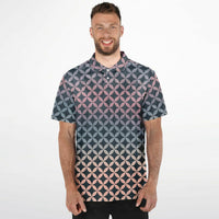 Geometric Star Polo Shirt