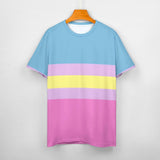 Color Palette Stripes Cotton T-shirt 33