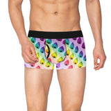 Leaf Pattern Boxer Briefs with Fly