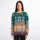 Metallic Christmas Tree Sweatshirt