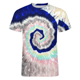 Multi-color Palette Tie Dye Cotton T-shirt 10