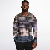 Color Palette Knit Effect Sweatshirt