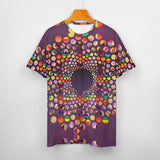 Abstract Fractal Cotton T-Shirt 2