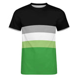 Color Palette Stripes Cotton T-shirt 35