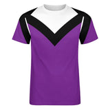 Pride V-neck Illusion Cotton T-Shirt 2