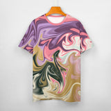 Liquid Paint Effect Cotton T-Shirt 10