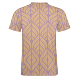 Leaf Pattern Cotton T-Shirt 10
