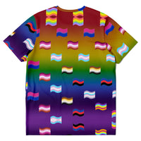 Many Pride Flags T-shirt