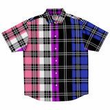 Pride Plaid Button Down Shirt