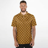 Geometric Star Polo Shirt