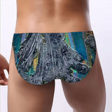 Men's Bikini Underwear Woodsy Blue