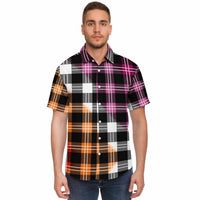 Pride Plaid Button Down Shirt