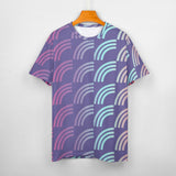 Color Palette Stripes Cotton T-shirt 15