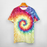 Multi-color Palette Tie Dye Cotton T-shirt 8