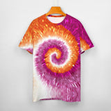 Multi-color Palette Tie Dye Cotton T-shirt 28