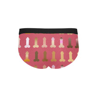 Dick Pattern Mid Rise Briefs