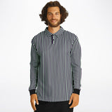 Striped Long Sleeve Polo