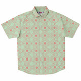 Spearmint Rosewater Lace Button Down