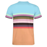 Color Palette Stripes Cotton T-shirt 1