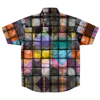 Mosaic Stone Button Down Shirt