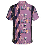 Lavender Goth Polo Shirt