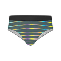 Stripes Mid Rise Briefs