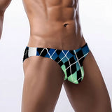 Men's Bikini Underwear Argyle