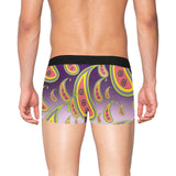 Paisley Pattern Boxer Briefs with Fly