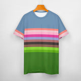 Color Palette Stripes Cotton T-shirt 50