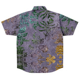 Embossed Lavender Velvet Button Down Shirt 5