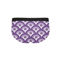 Rainbow Pattern Men's Mid Rise Briefs