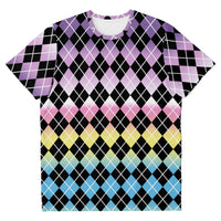 Pride Colors Argyle T-shirt