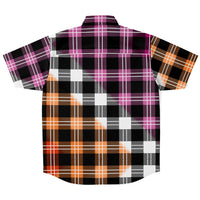 Pride Plaid Button Down Shirt