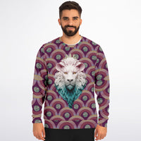 Patterned 3D Lion Sweatshirt