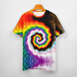 Rainbow Pride Tie Dye Cotton T-Shirt