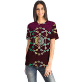 Color Spectrum Geometric T-shirt