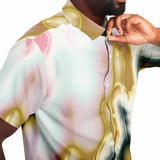 Liquid Chrome Button Down Shirt