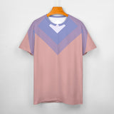 Pride V-neck Illusion Cotton T-Shirt 7