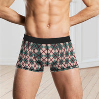 Argyle close-fitting Boxer Brief