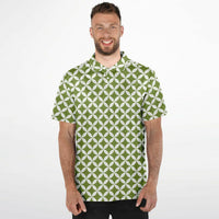 Geometric Star Polo Shirt