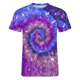 Multi-color Palette Tie Dye Cotton T-shirt 14