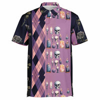 Lavender Goth Polo Shirt