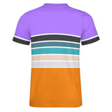 Color Palette Stripes Cotton T-shirt 52