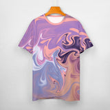 Liquid Paint Effect Cotton T-Shirt 2