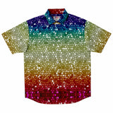 Mosaic Color Palette Button Down Shirt