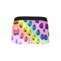 Leaf Pattern Boxer Briefs with Fly