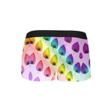 Leaf Pattern Boxer Briefs with Fly