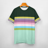 Color Palette Stripes Cotton T-shirt 46