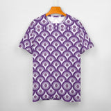 Rainbow Pattern Cotton T-Shirt