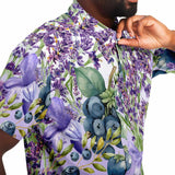 Blueberry Lavender Button Down Shirt
